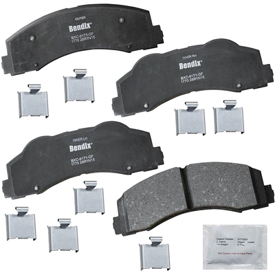 Front Premium Ceramic Pads by BENDIX - CFC1770 pa4