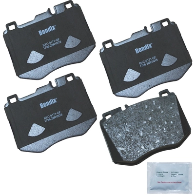Front Premium Ceramic Pads by BENDIX - CFC1796 pa1