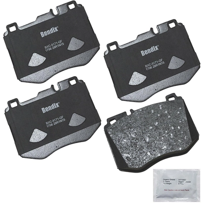 Front Premium Ceramic Pads by BENDIX - CFC1796 pa2