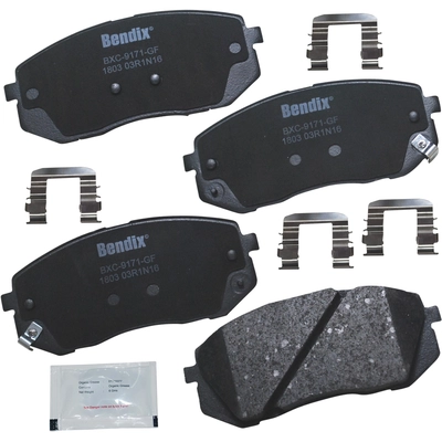 Front Premium Ceramic Pads by BENDIX - CFC1803 pa1