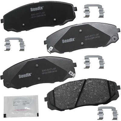 Front Premium Ceramic Pads by BENDIX - CFC1814 pa3