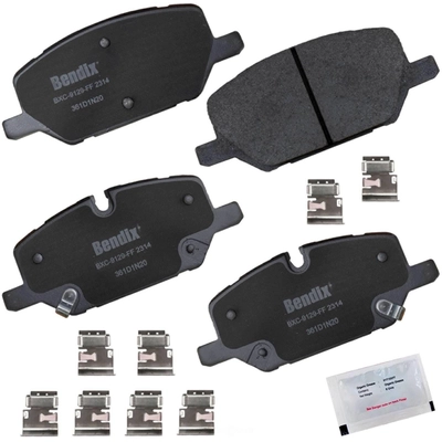 Front Premium Ceramic Pads by BENDIX - CFC2314 pa2
