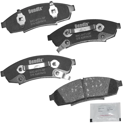Front Premium Ceramic Pads by BENDIX - CFC376 pa3