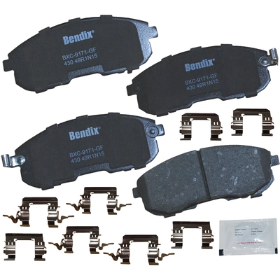 Front Premium Ceramic Pads by BENDIX - CFC430 pa1