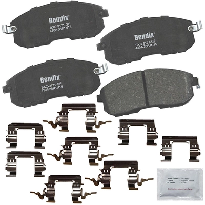 Front Premium Ceramic Pads by BENDIX - CFC430A pa3