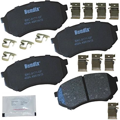 Front Premium Ceramic Pads by BENDIX - CFC433A pa1