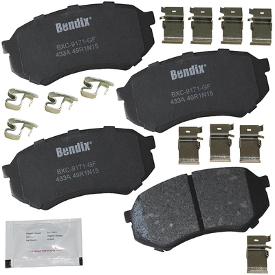 Front Premium Ceramic Pads by BENDIX - CFC433A pa3
