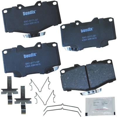 Front Premium Ceramic Pads by BENDIX - CFC436A pa1