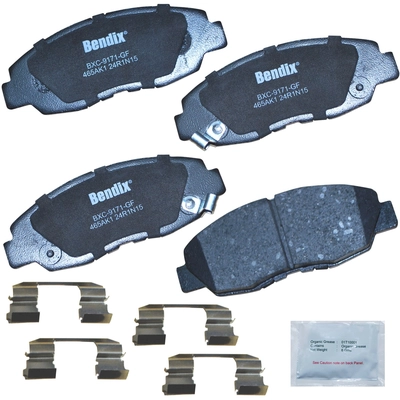 Plaquettes avant en céramique de qualité supérieure de BENDIX - CFC465AK1 pa1