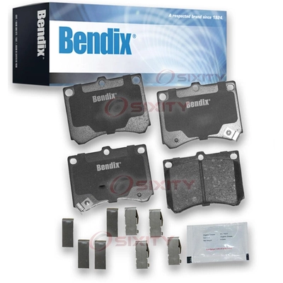 Plaquettes avant en céramique de qualité supérieure de BENDIX - CFC473 pa2