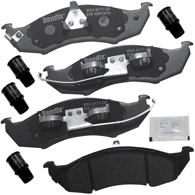 Front Premium Ceramic Pads by BENDIX - CFC576 pa4