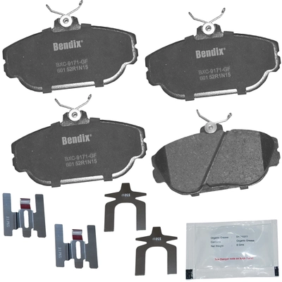 Front Premium Ceramic Pads by BENDIX - CFC601 pa1
