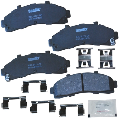 Front Premium Ceramic Pads by BENDIX - CFC652 pa1