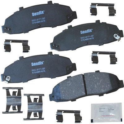 Front Premium Ceramic Pads by BENDIX - CFC679 pa1