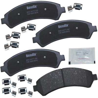 Front Premium Ceramic Pads by BENDIX - CFC726 pa1