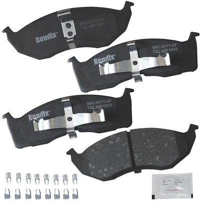 Front Premium Ceramic Pads by BENDIX - CFC730 pa2