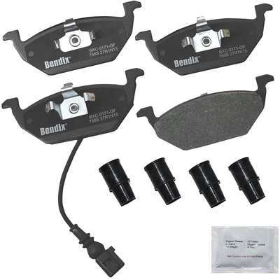 Front Premium Ceramic Pads by BENDIX - CFC768S pa3