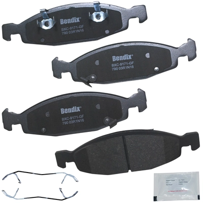 Front Premium Ceramic Pads by BENDIX - CFC790 pa1