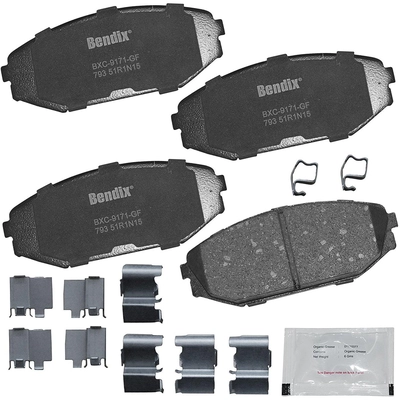 Front Premium Ceramic Pads by BENDIX - CFC793 pa2