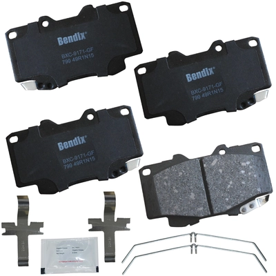 Front Premium Ceramic Pads by BENDIX - CFC799 pa1