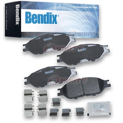 Front Premium Ceramic Pads by BENDIX - CFC803 pa1