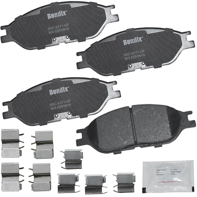 Front Premium Ceramic Pads by BENDIX - CFC803 pa3