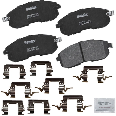 Front Premium Ceramic Pads by BENDIX - CFC815A pa4