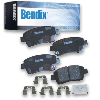 Front Premium Ceramic Pads by BENDIX - CFC822 pa1