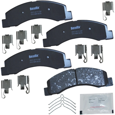 Front Premium Ceramic Pads by BENDIX - CFC824 pa1
