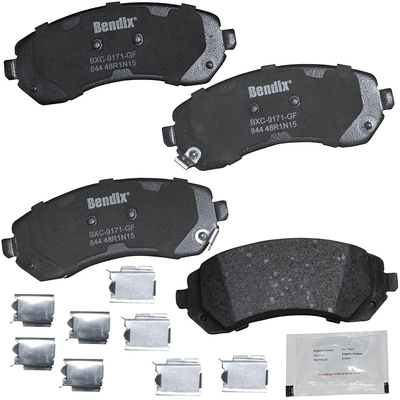 Front Premium Ceramic Pads by BENDIX - CFC844 pa4