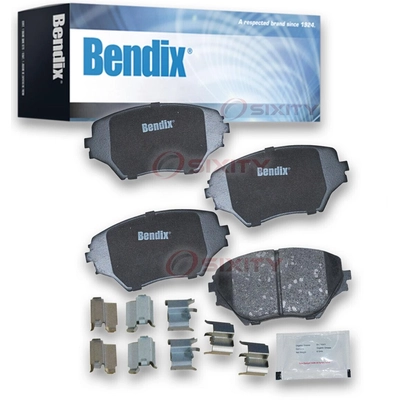 Front Premium Ceramic Pads by BENDIX - CFC862 pa1