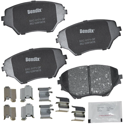 Front Premium Ceramic Pads by BENDIX - CFC862 pa2
