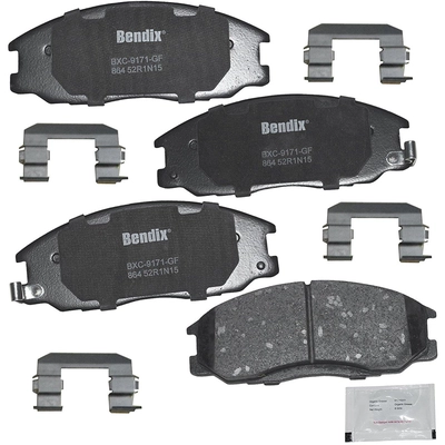 Front Premium Ceramic Pads by BENDIX - CFC864 pa2