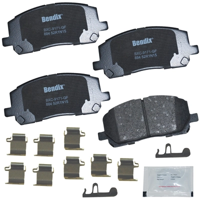 Front Premium Ceramic Pads by BENDIX - CFC884 pa1