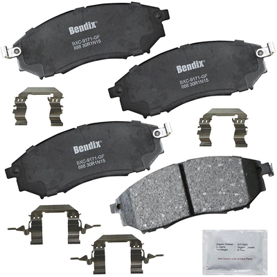 Front Premium Ceramic Pads by BENDIX - CFC888 pa4