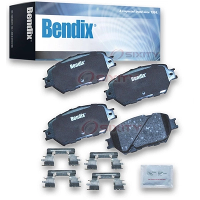 Front Premium Ceramic Pads by BENDIX - CFC908 pa3