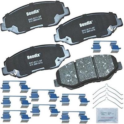 Front Premium Ceramic Pads by BENDIX - CFC914 pa2