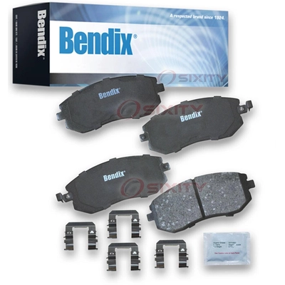Front Premium Ceramic Pads by BENDIX - CFC929 pa2