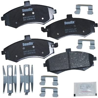 Front Premium Ceramic Pads by BENDIX - CFC941 pa1