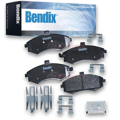 Front Premium Ceramic Pads by BENDIX - CFC941 pa2