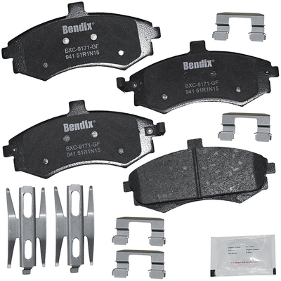Front Premium Ceramic Pads by BENDIX - CFC941 pa4