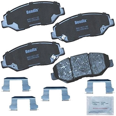 Front Premium Ceramic Pads by BENDIX - CFC943 pa1