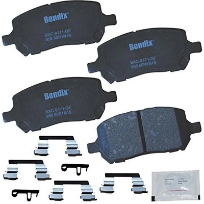 Front Premium Ceramic Pads by BENDIX - CFC956 pa1