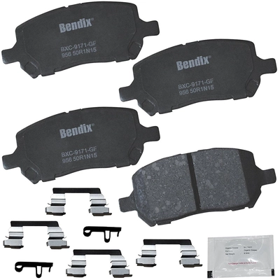 Front Premium Ceramic Pads by BENDIX - CFC956 pa2
