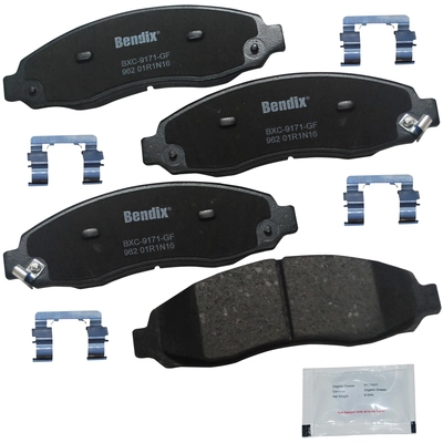 Front Premium Ceramic Pads by BENDIX - CFC962 pa1