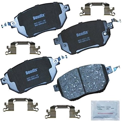 Front Premium Ceramic Pads by BENDIX - CFC969 pa4