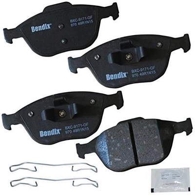 Front Premium Ceramic Pads by BENDIX - CFC970 pa1