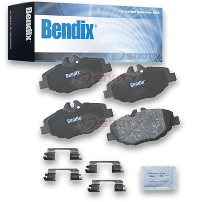 Front Premium Ceramic Pads by BENDIX - CFC987 pa2