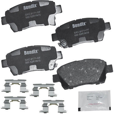 Front Premium Ceramic Pads by BENDIX - CFC990 pa2