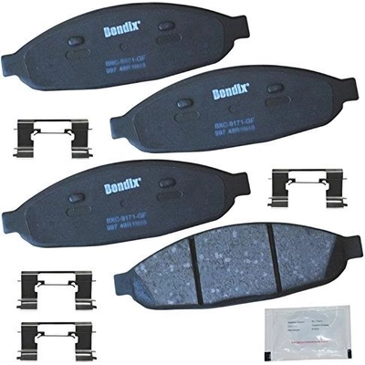 Front Premium Ceramic Pads by BENDIX - CFC997 pa1